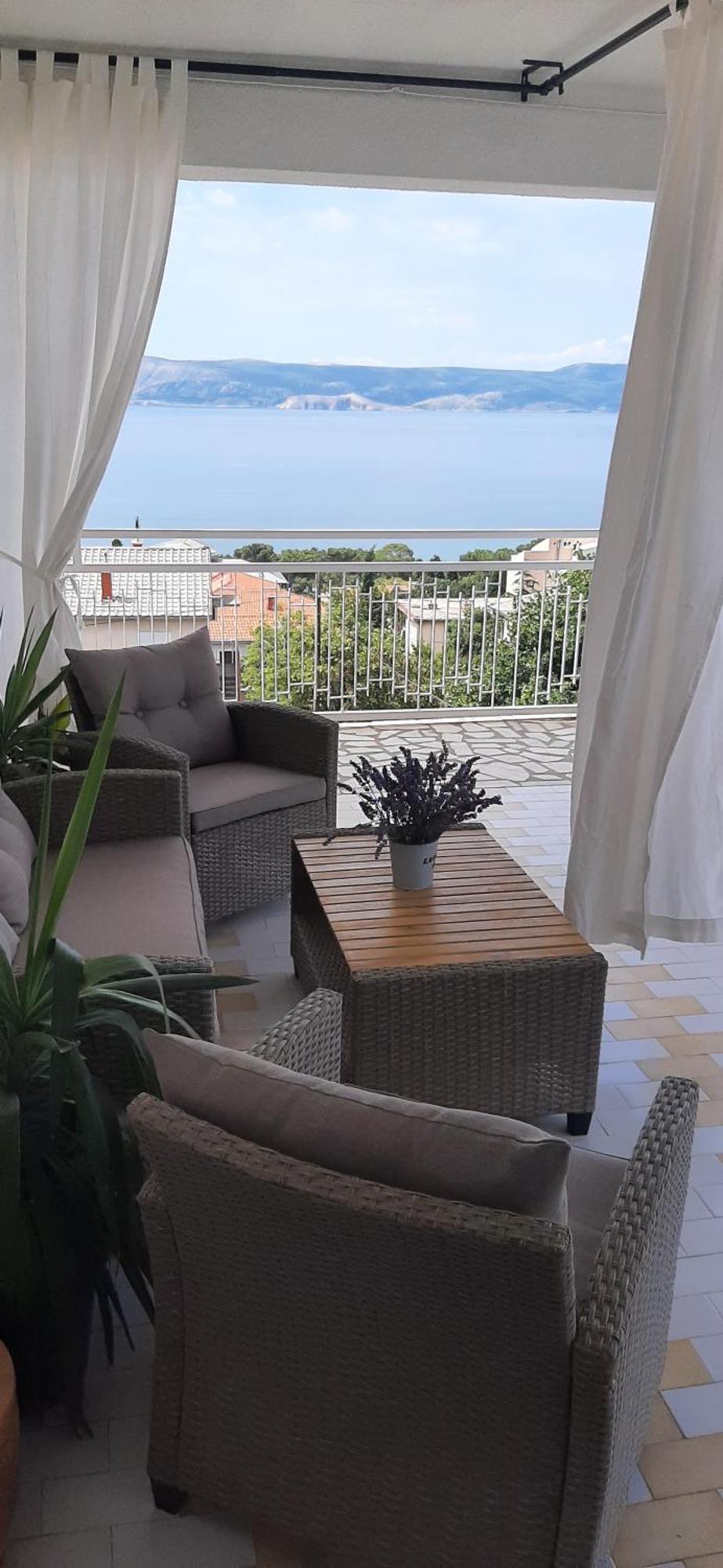 Nina Seaview Apartamento Novi Vinodolski Exterior foto